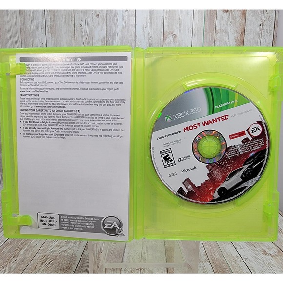 Need for Speed: Most Wanted Limited Edit Microsoft Xbox 360 Game Tested Working - Picture 3 of 5